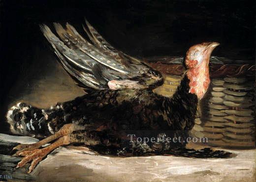 Dead turkey Francisco de Goya Oil Paintings
